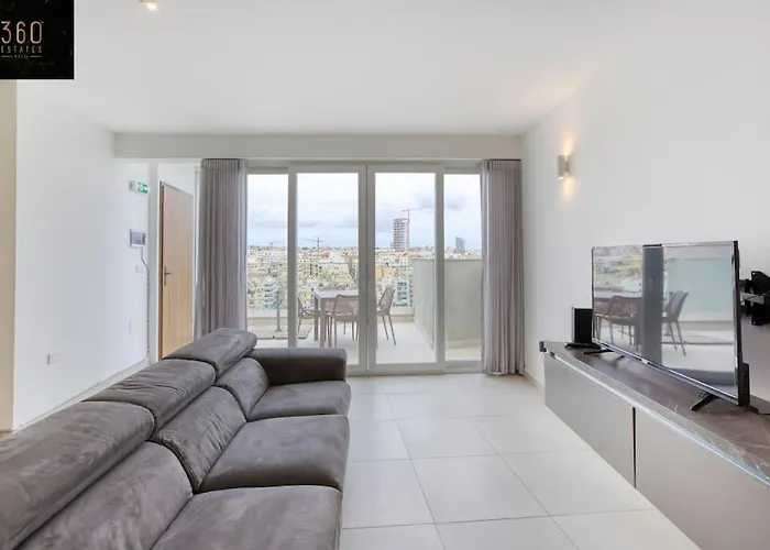 Stunning 3Br Penthouse, Opposite The Harbour By 360 Estates